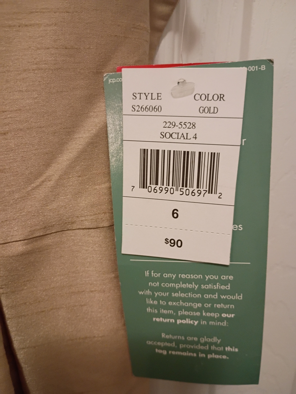 Scarlett Gold/Tan Sleeveless Back Out Tie Back & Flare Dress Size 6 NWT - Picture 6 of 14